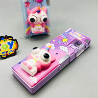 Thumbnail for 3D Unicorn Squishy Pop Eyes Magnetic Geometry Box