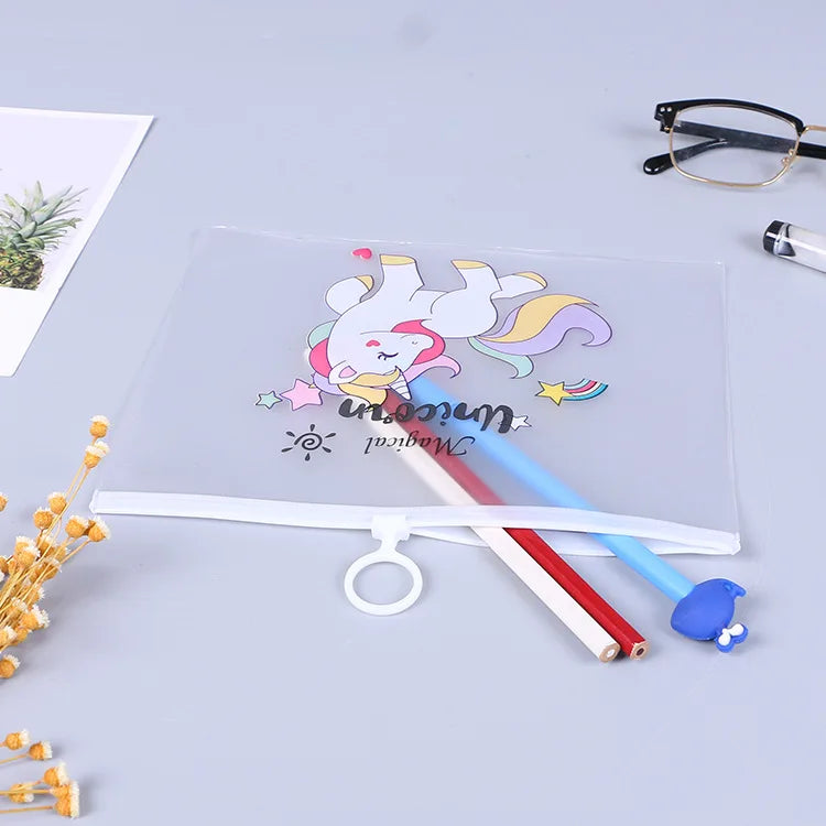 Magical Unicorn Transparent Pouch - Assortment