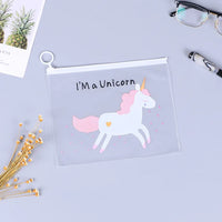 Magical Unicorn Transparent Pouch - Assortment