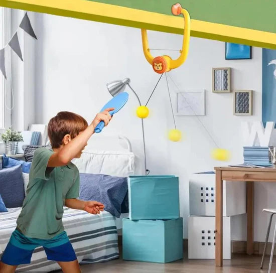 Kids Table Tennis Door Hanging Ball Game