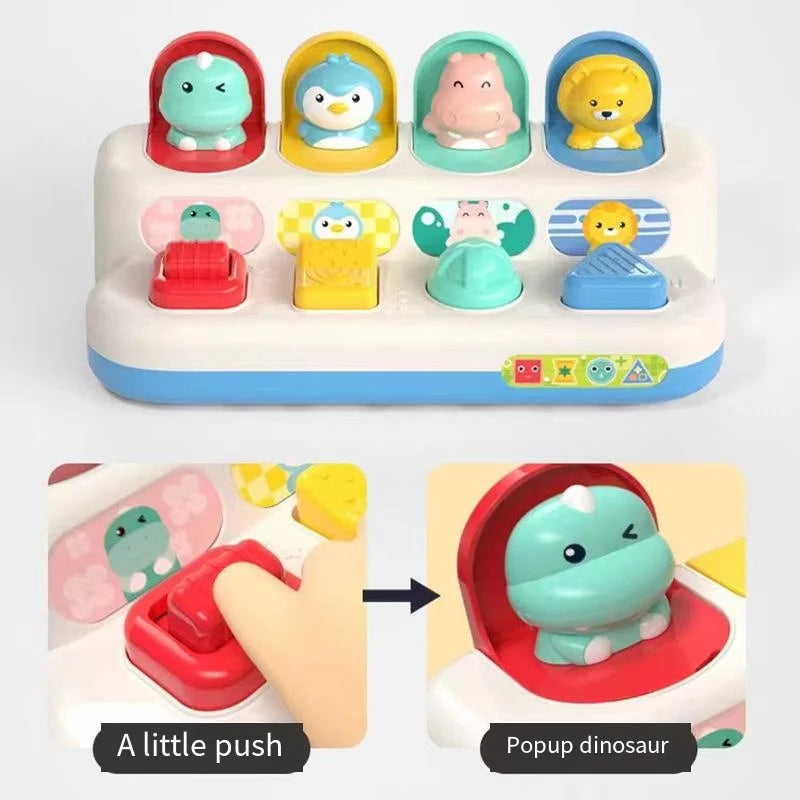 Huanger Pop-up Animals Activity Toy