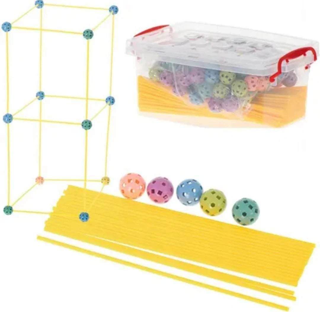 3D DIY Pipe Connecting Building Blocks