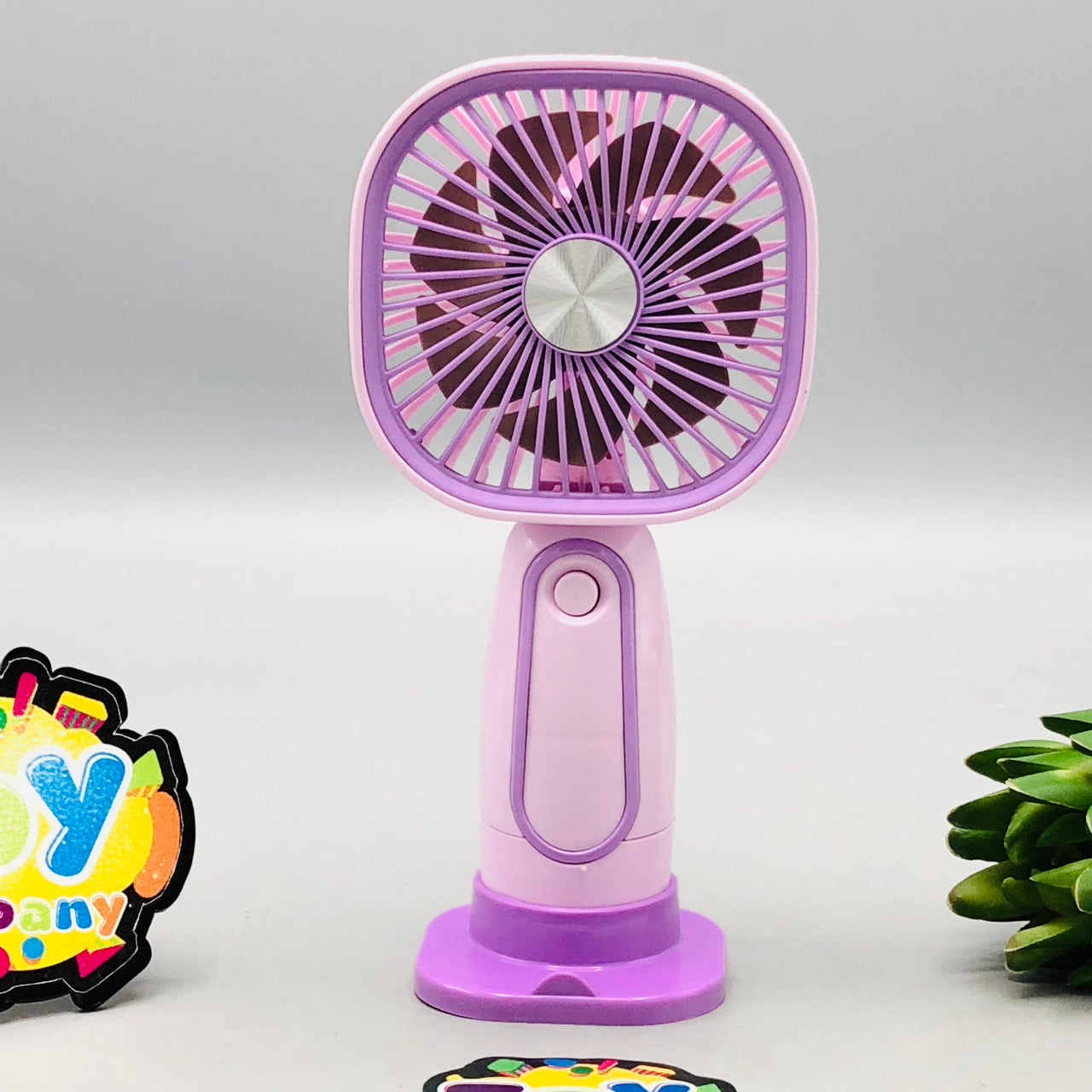 6.5" Rechargeable Mini Electron Three Speed Fan