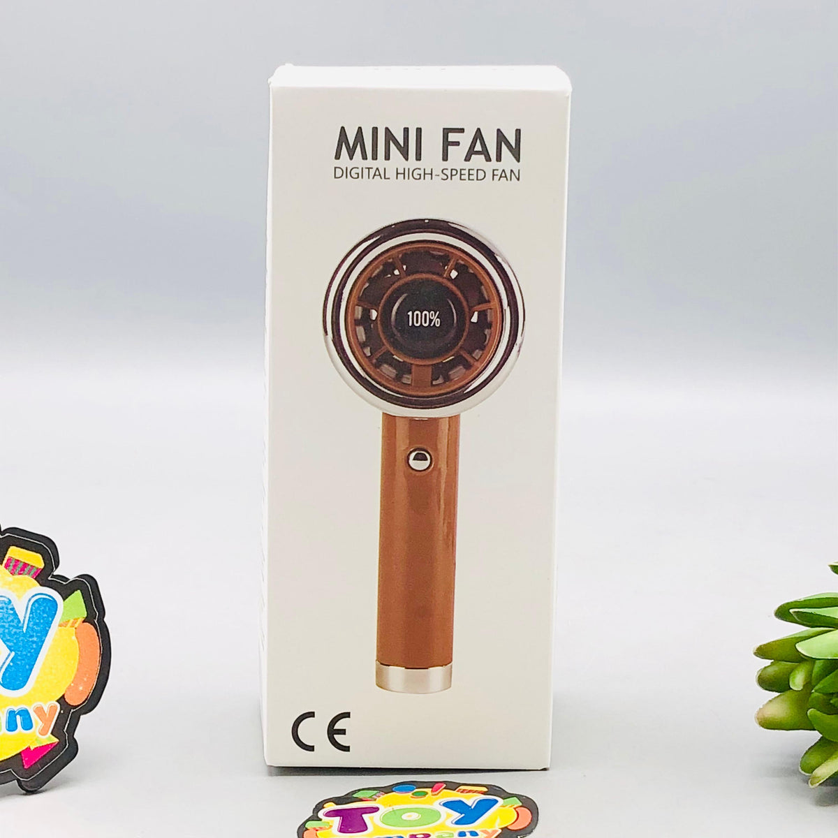 6.5" Rechargeable Digital Display High Speed Cooling Fan