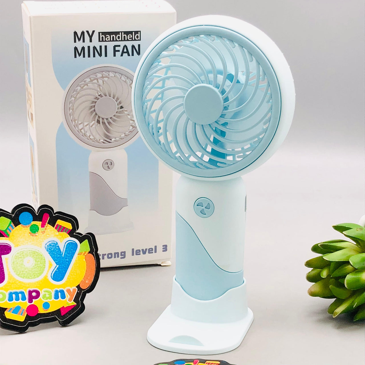 6.5" Rechargeable MY Handheld Mini Cooling Fan