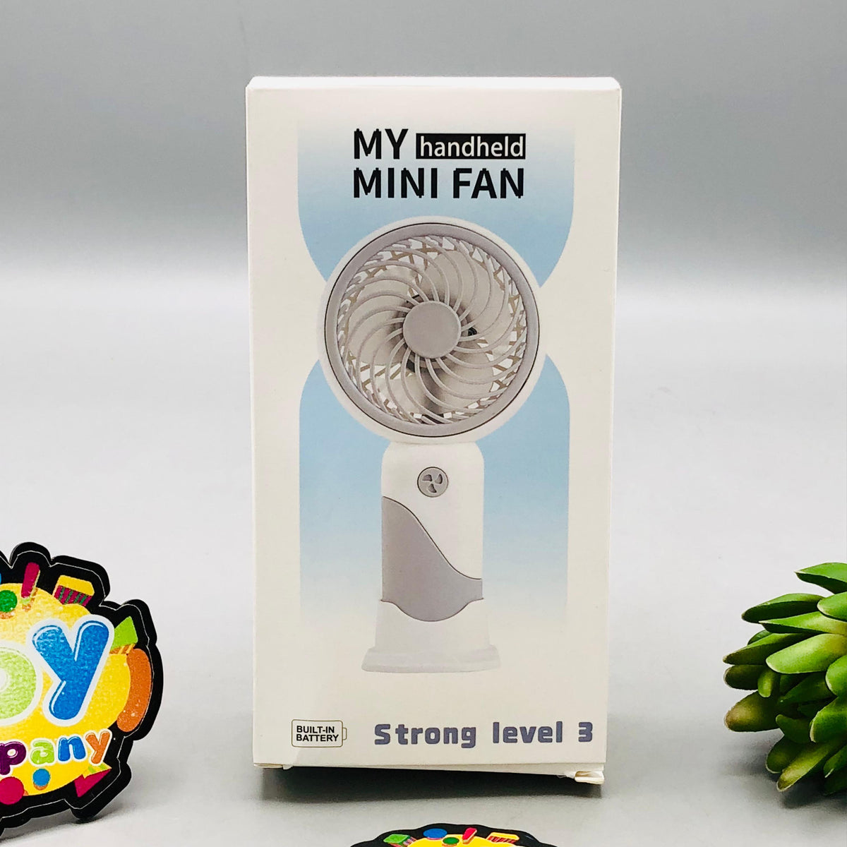 6.5" Rechargeable MY Handheld Mini Cooling Fan