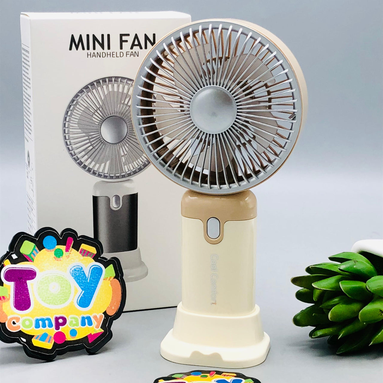 6.5" Rechargeable Mini Handheld Fan