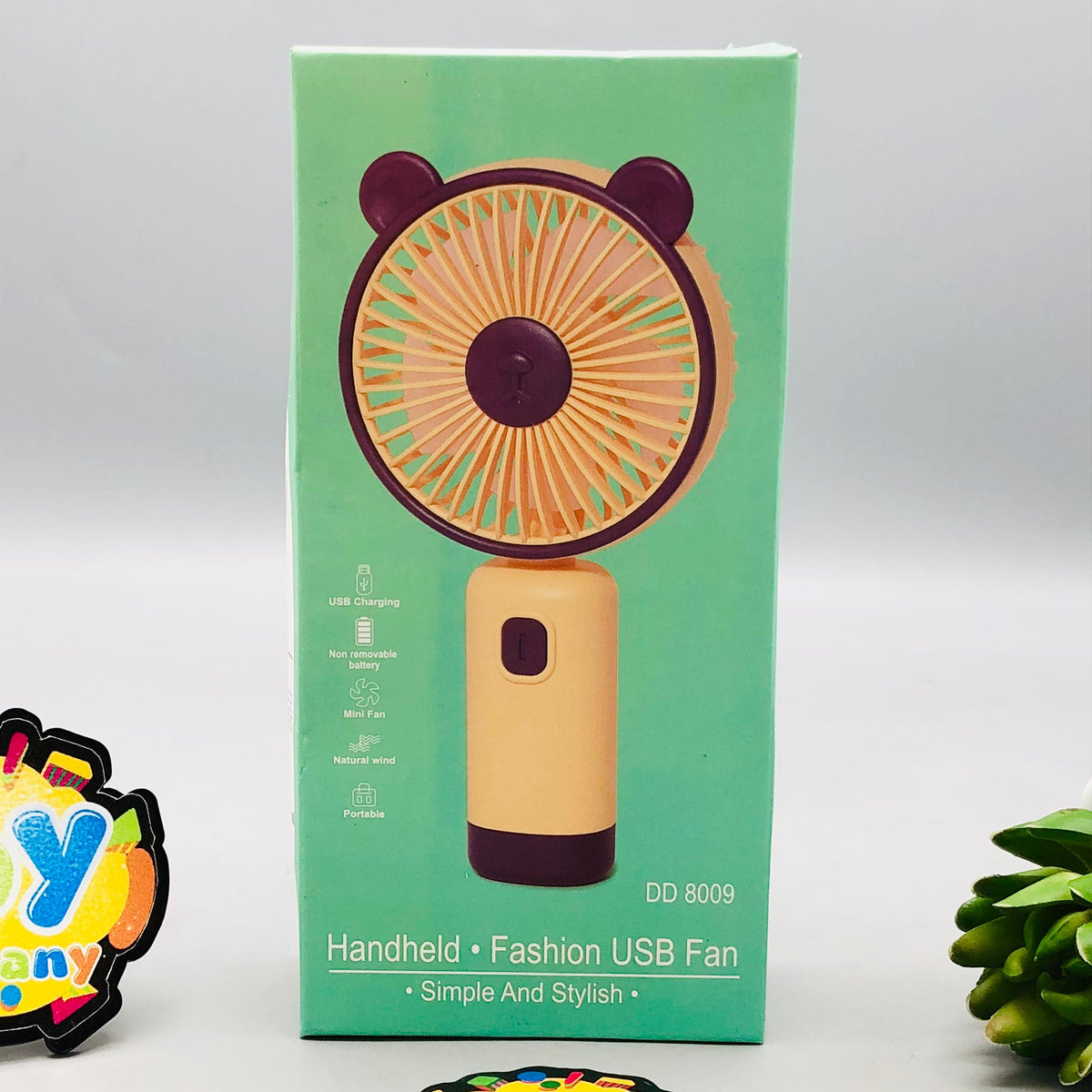 6.5" Rechargeable Three Wind Speed Simple Cooling Fan