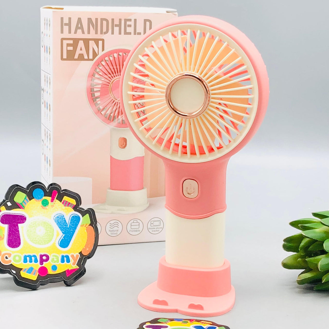 6.7" Mini Rechargeable Three Gear Speed Cooling Fan