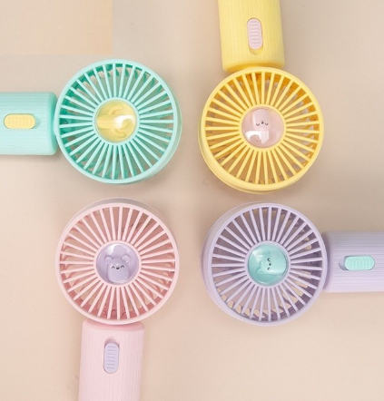 Portable Fan With Mobile Phone Bracket