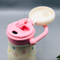 600ml Stainless Steel Sipping Water Bottle - Pink