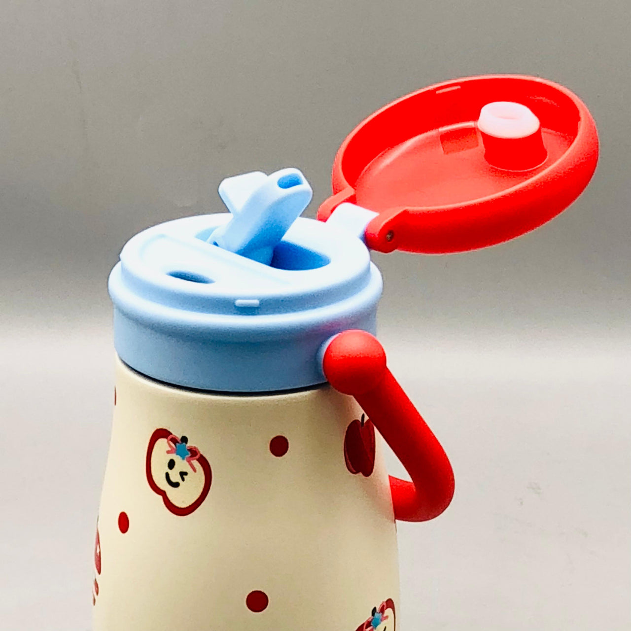 600ml Stainless Steel Sipping Water Bottle - Red