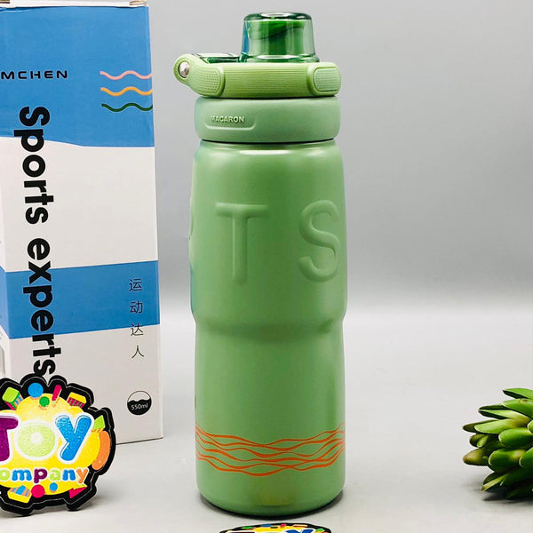 600ml Stainless Steal Water Bottle - Green