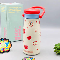 600ml Stainless Steel Sipping Water Bottle - Red