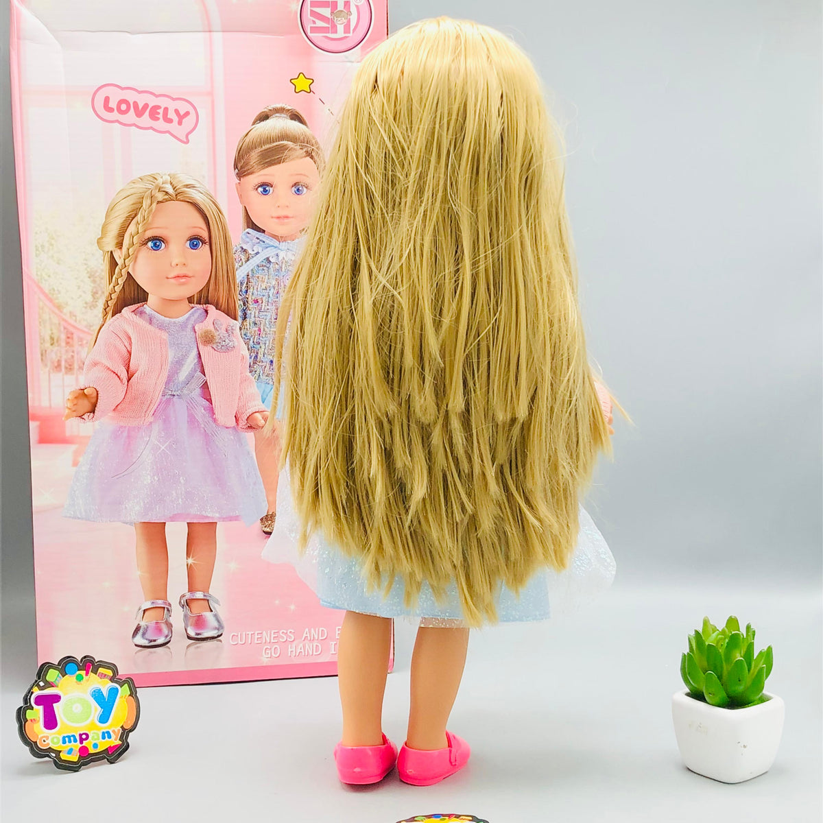 18* Inches Premium Movable Joints Princess Sparkle Doll