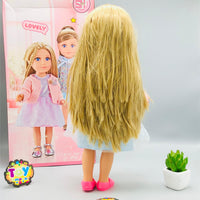 18* Inches Premium Movable Joints Princess Sparkle Doll