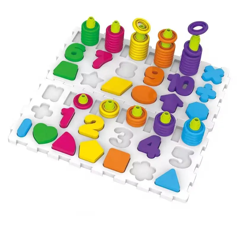 4in1 Kids Number & Letter Learning Board
