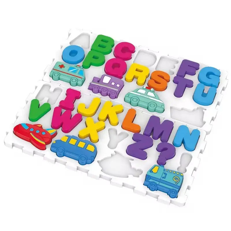 4in1 Kids Number & Letter Learning Board