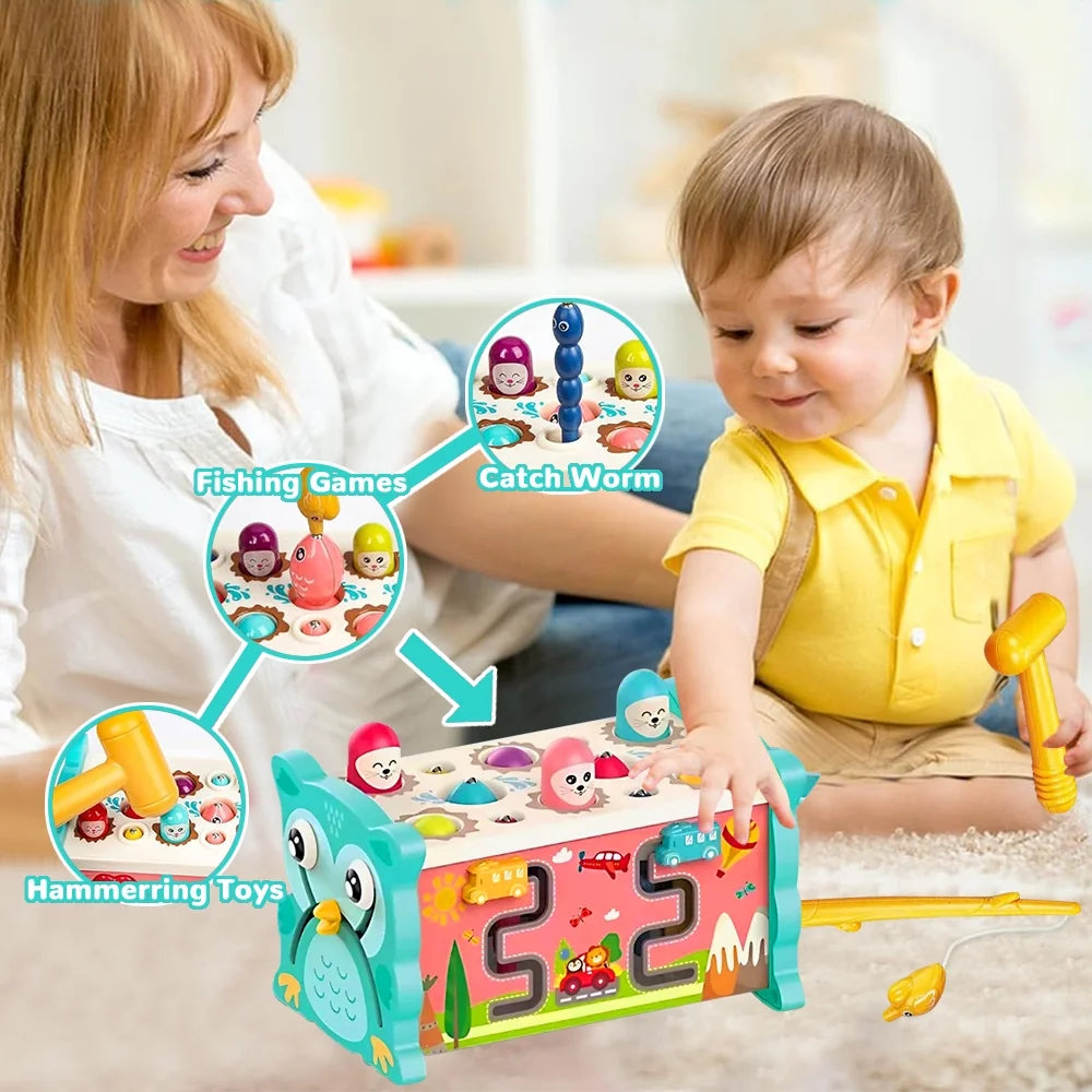 8in1 Mini ABS Multi-functional Busy Magic Box