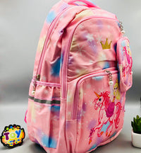 17* Inches Premium Unicorn Bag With Pouch