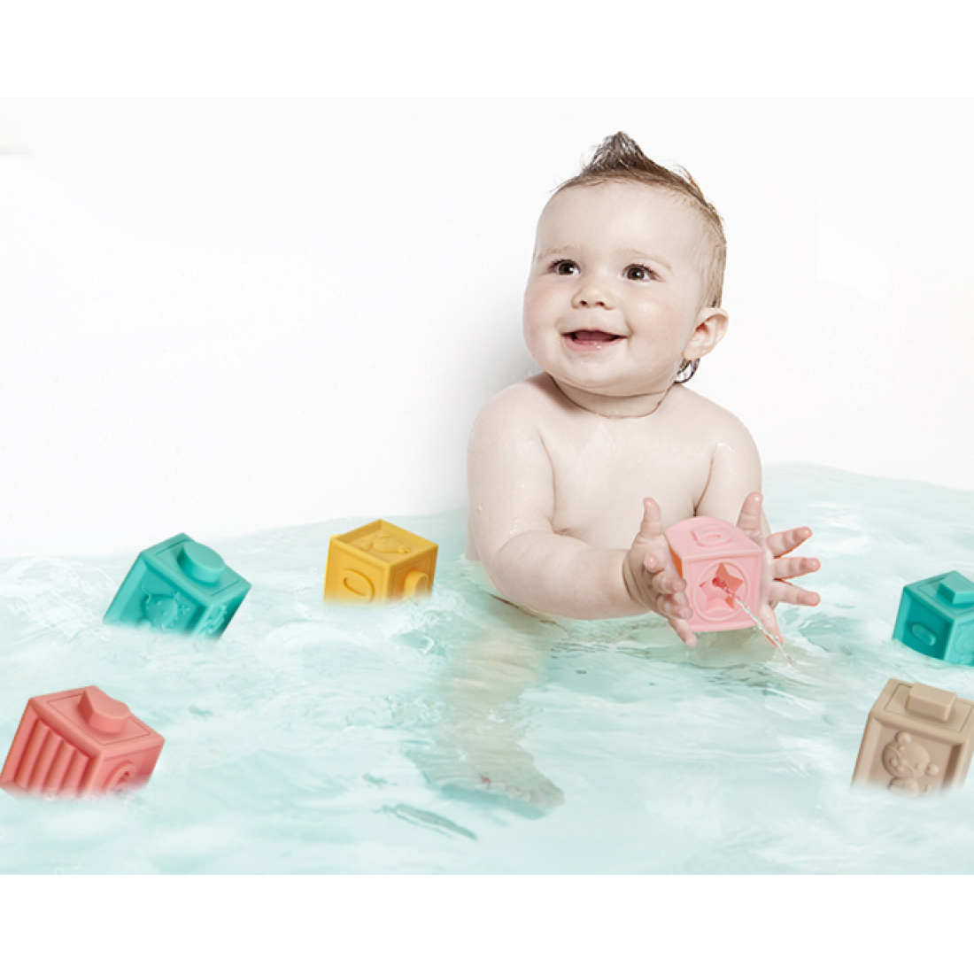 12Pcs Soft Baby Building Blocks