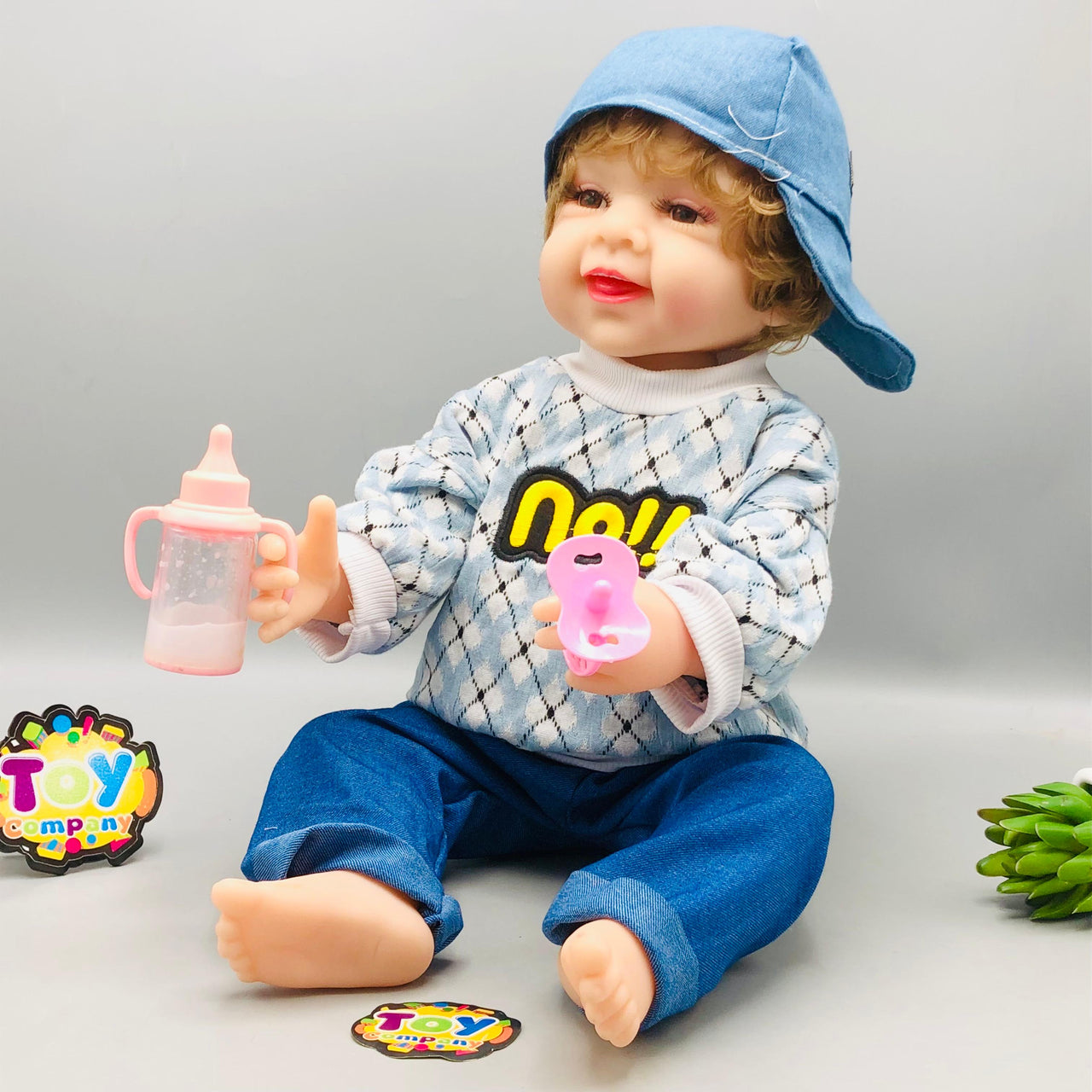 60cm Premium Silicon Reborn Baby Boy With Music