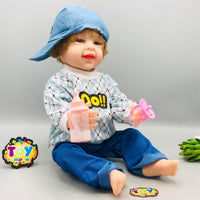 60cm Premium Silicon Reborn Baby Boy With Music