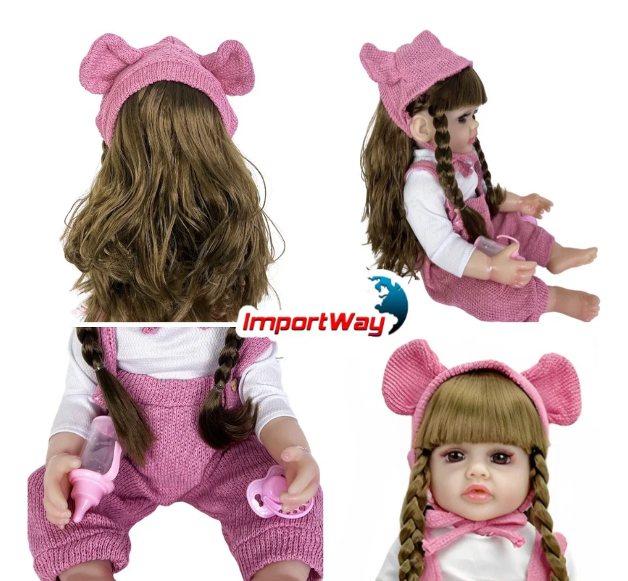 60cm Premium Silicon Reborn Baby Doll With Music