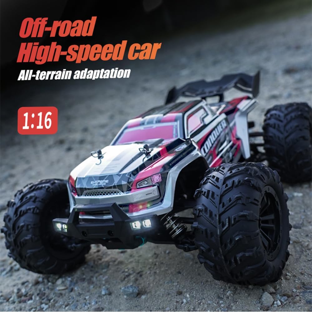 60km/h RC High Speed Off-Road Truck - Red