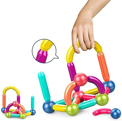 Premium 25Pcs Strong Magnetic Puzzle Sticks Set