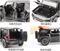 1:32 Diecast Hummer SUV Convertible Model With Miniature