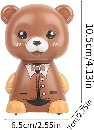 Press & Go Cute Friction Bear - 1Pc