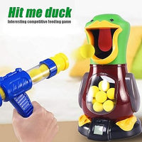 Soft Ball Gun Duck Shooting Game Toy