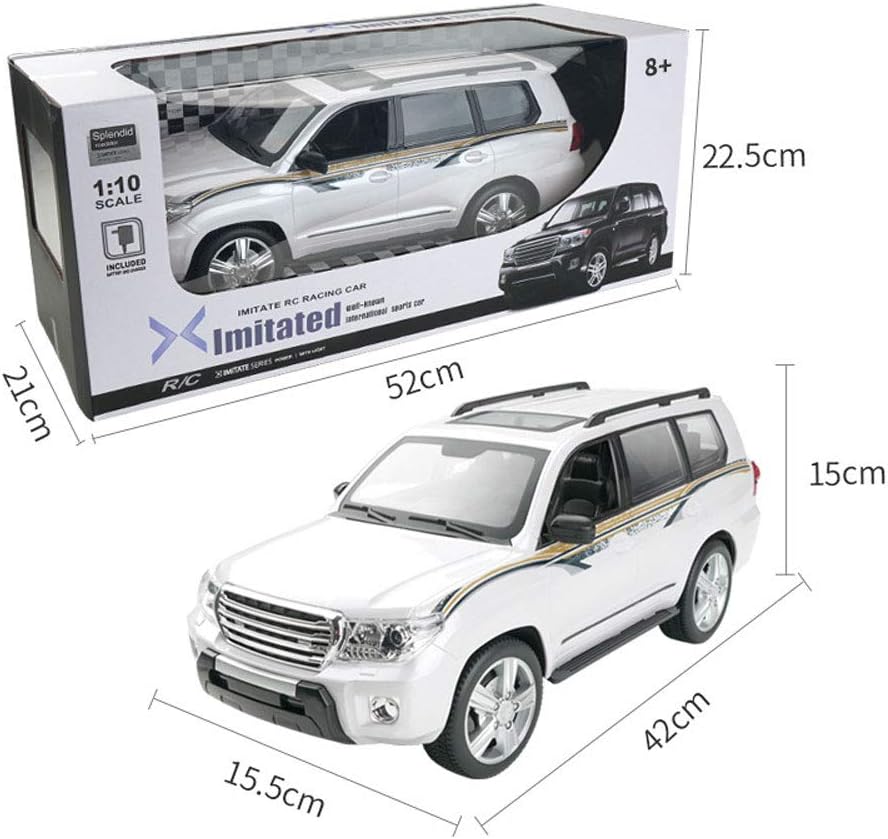 1:10 RC Imitated Land Cruiser Off-Road Car With Lights