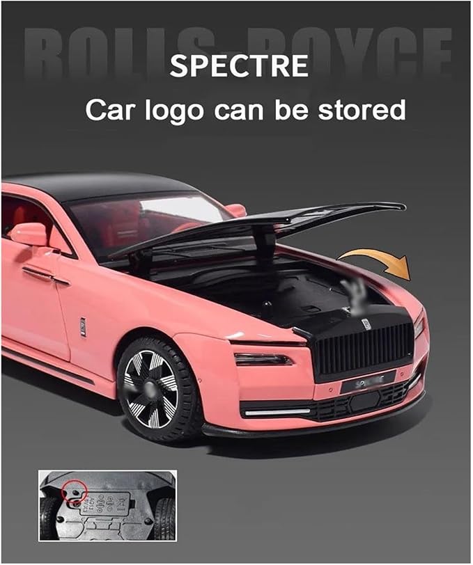 1:24 Diecast Rolls Royce Specter Car Model