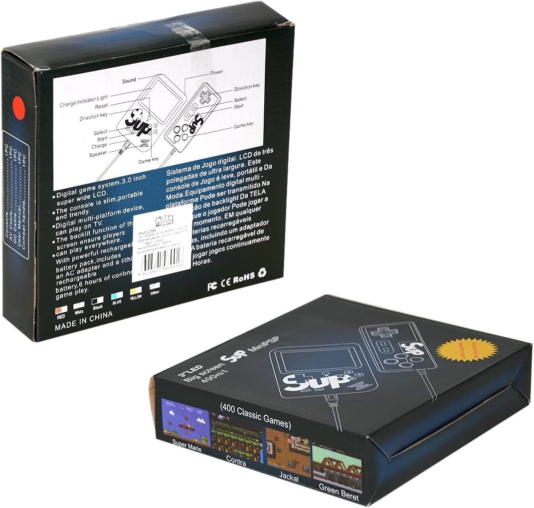 3” LED Big Screen SUP Mini PSP 400 Gaming Console