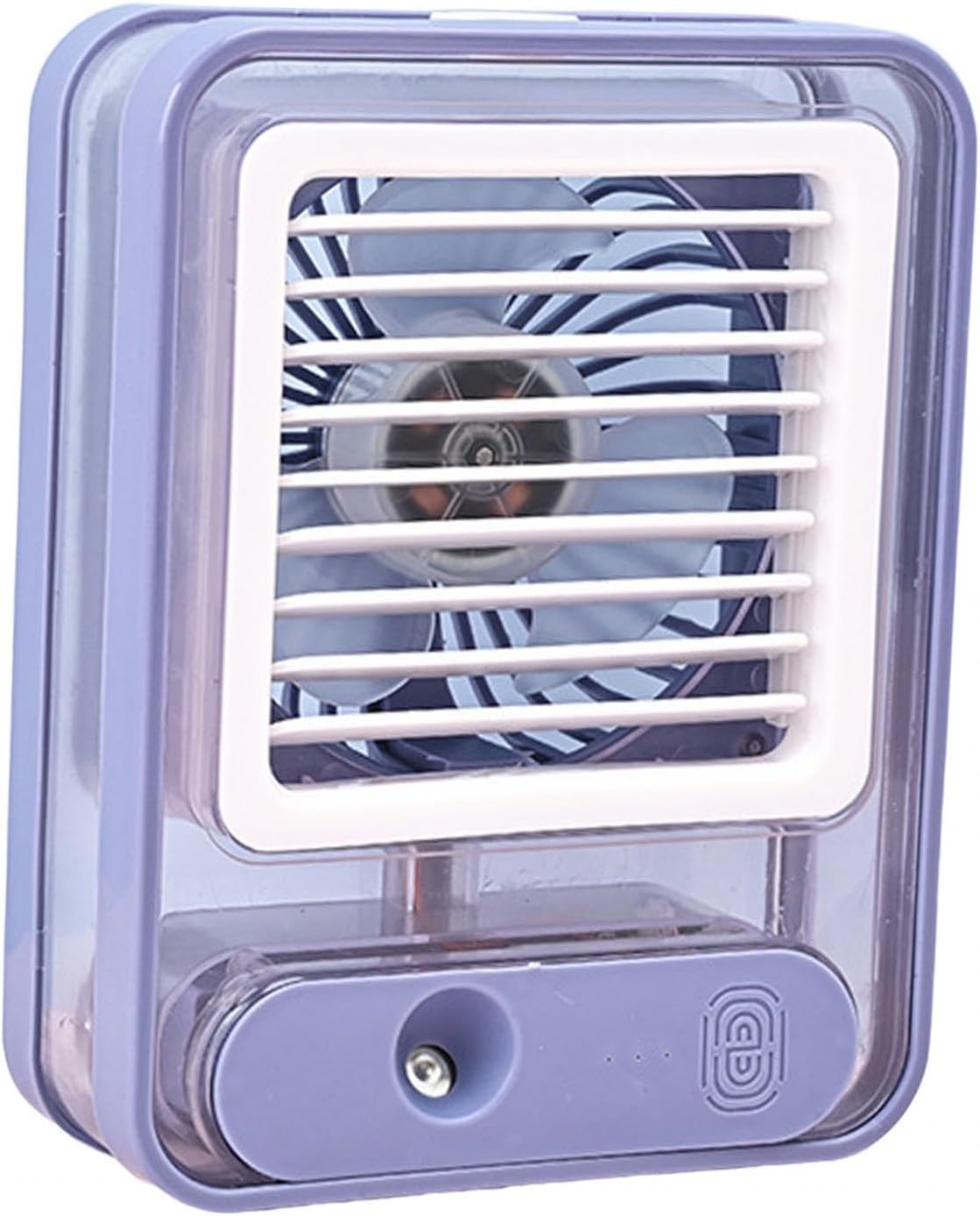 Transparent Spray & Light Air Conditioning Table Fan