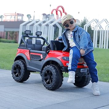 Kids Electric Ride on Jeep Solid Design