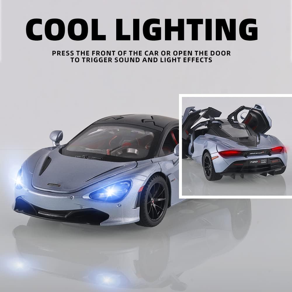 1:24 Diecast Mclaren 720s Model Car