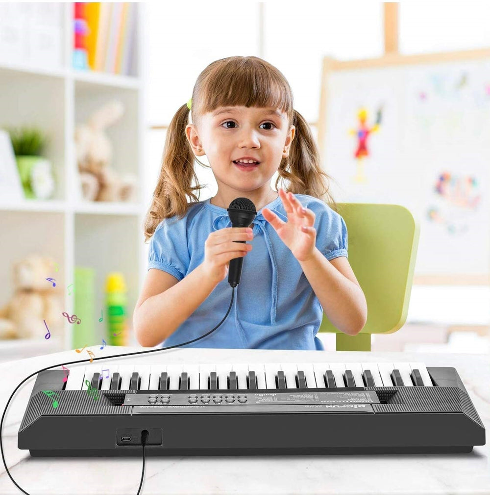 Realistic Electronic Keyboard Piano with Microphone