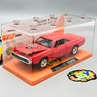 1:32 Diecast Dodge Charger With Acrylic Display Box - Red