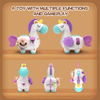 Multi-functional Montessori Mini Unicorn Sensory Toy
