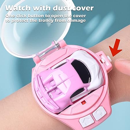 Pink Mini Alloy Watch Remote Control Car