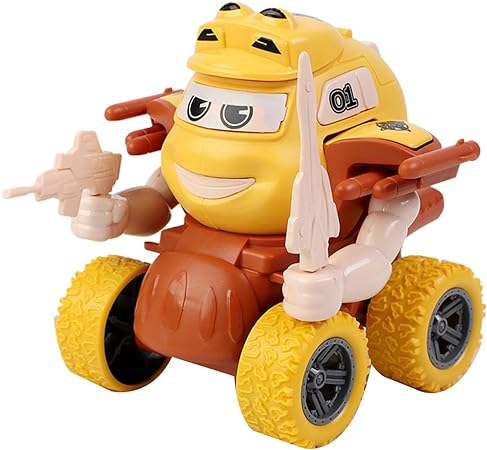 Inertial Transformer Robot Car - 1Pc