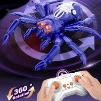 Remote Control Multi-functional Wall Climbing Spider With Lights