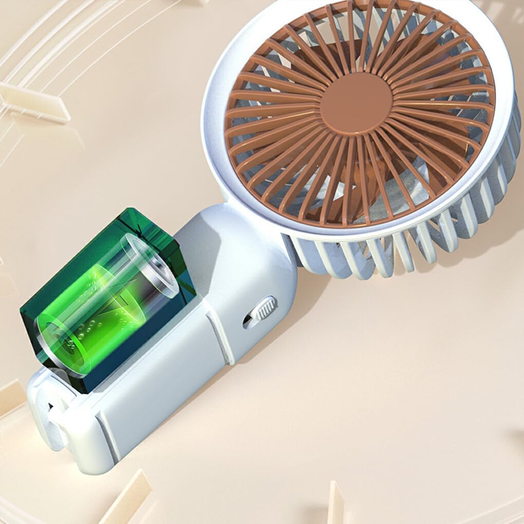 6* Inches Rechargeable Mini Cute Handheld Fan