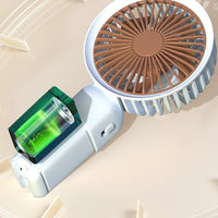 6* Inches Rechargeable Mini Cute Handheld Fan
