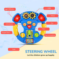 Multi-functional Battery Operated Mini Steering Wheel