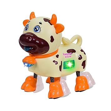 Electric Dancing Cow With Light & Music