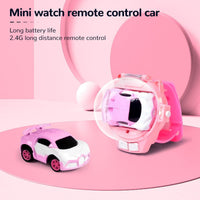 Pink Mini Alloy Watch Remote Control Car